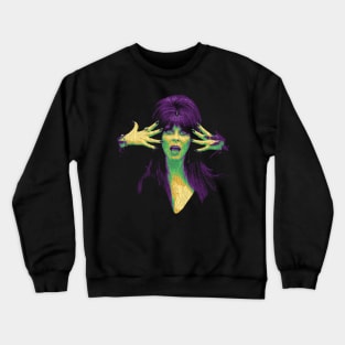 Elvira Horror Crewneck Sweatshirt